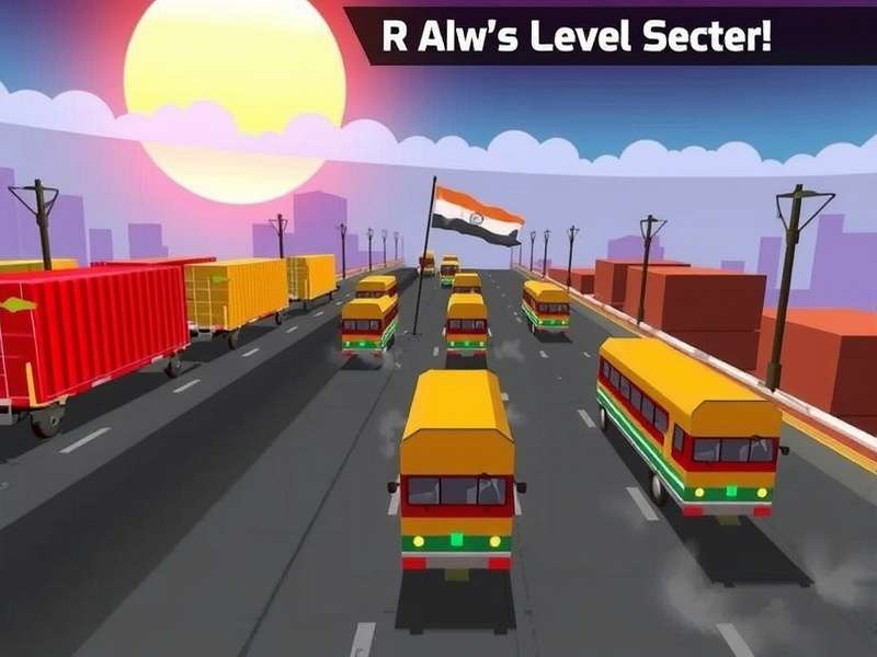 Rapid Cargo Run India Gameplay Screenshot